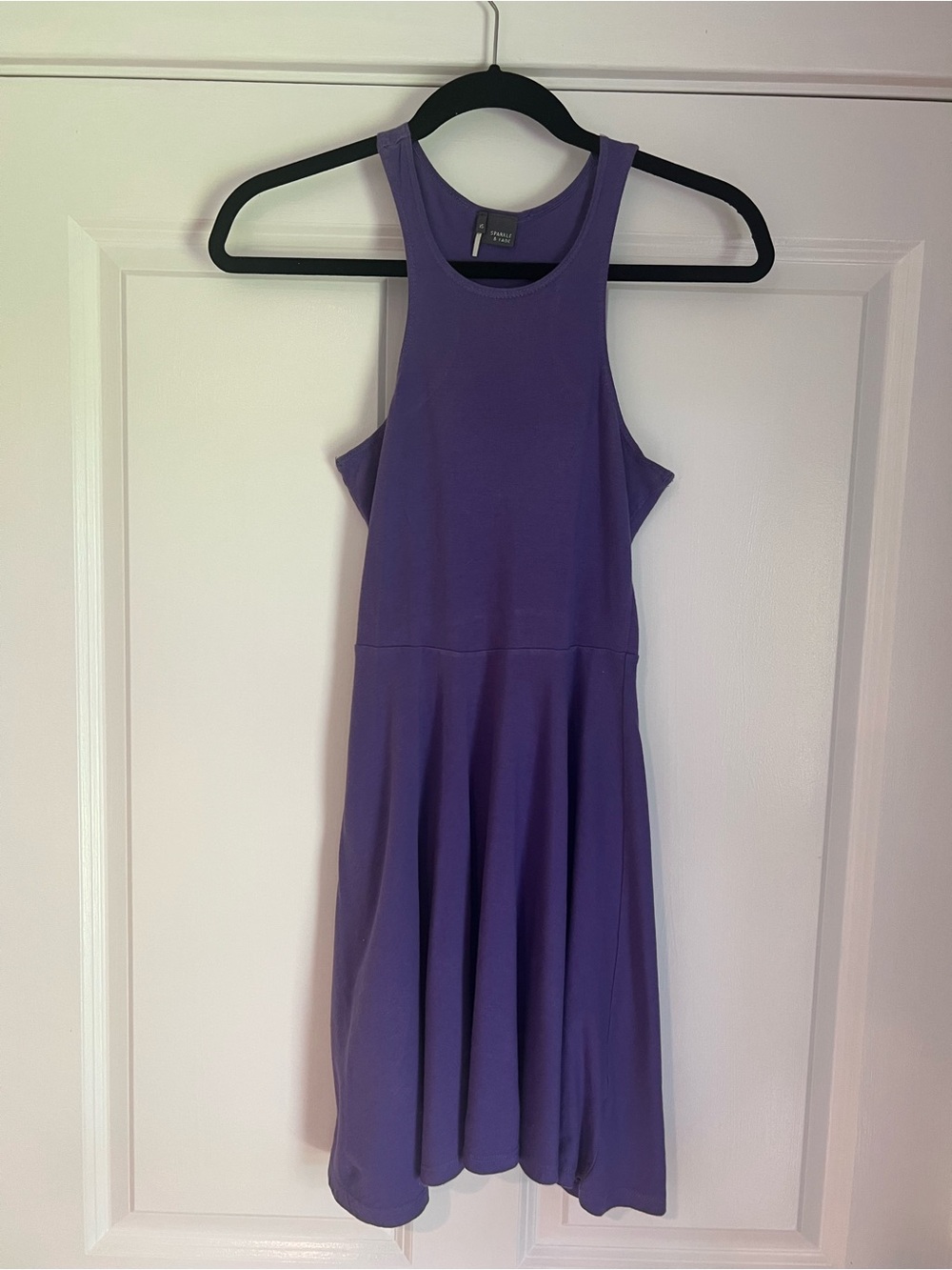 Sparkle & Fade Lavender Racerback Midi Dress